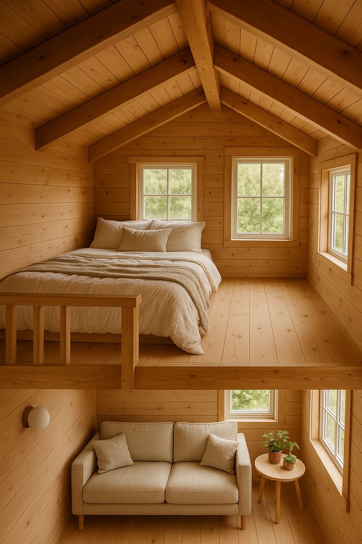 Tiny house ve bungalov konsept görseli 22